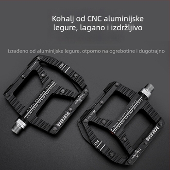 Yiyong Dx1 pedale za bicikl, 6061 aluminijska legura, SAE 430 čelična osovina, za cestovne i planinske bicikle