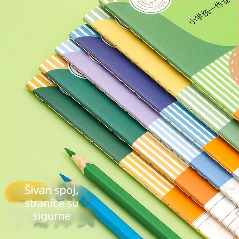 Macro Year kreativni radni blok s car line vezom, papirnati omot, 80G sirova drvena celuloza, 1–50 stranica