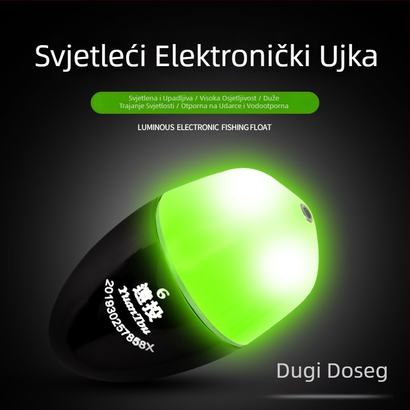 Plovak za stijenski ribolov, Xintao – ABS plastika, luminescentan, noćni ribolov, otporan na padove