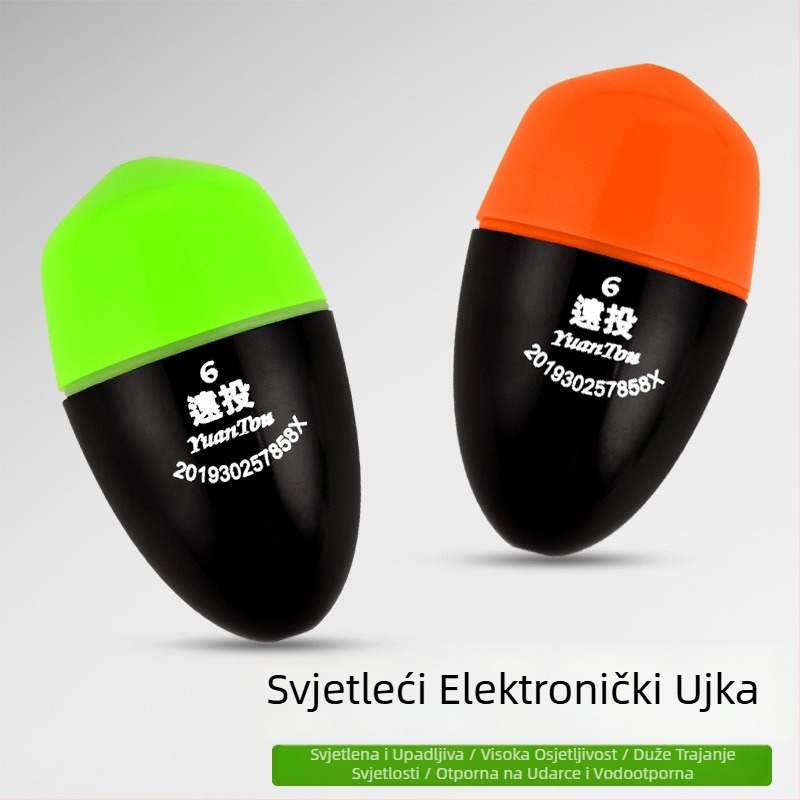 Plovak za stijenski ribolov, Xintao – ABS plastika, luminescentan, noćni ribolov, otporan na padove