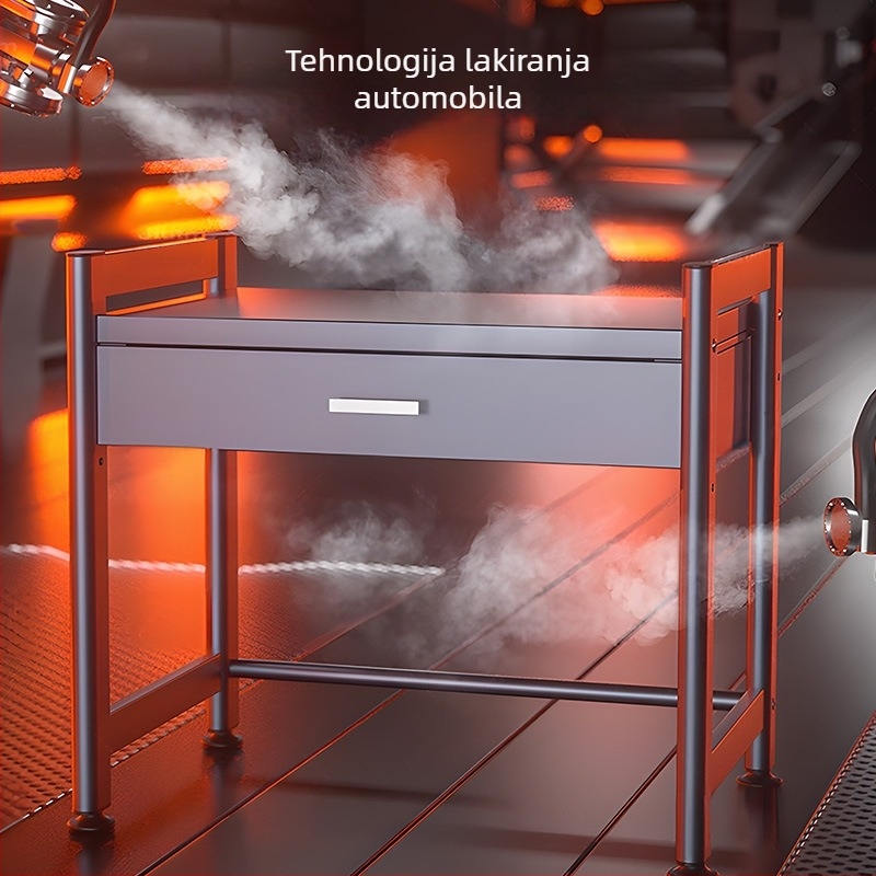 Polica za mikrovalnu pećnicu i kuhinjsko skladište, višestruke namjene, od karbonskog čelika, marke Five run