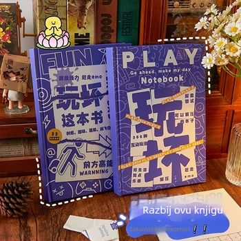 Hewu bilježnica — French-fold veza, Dowling papir, 80 g, 100 stranica