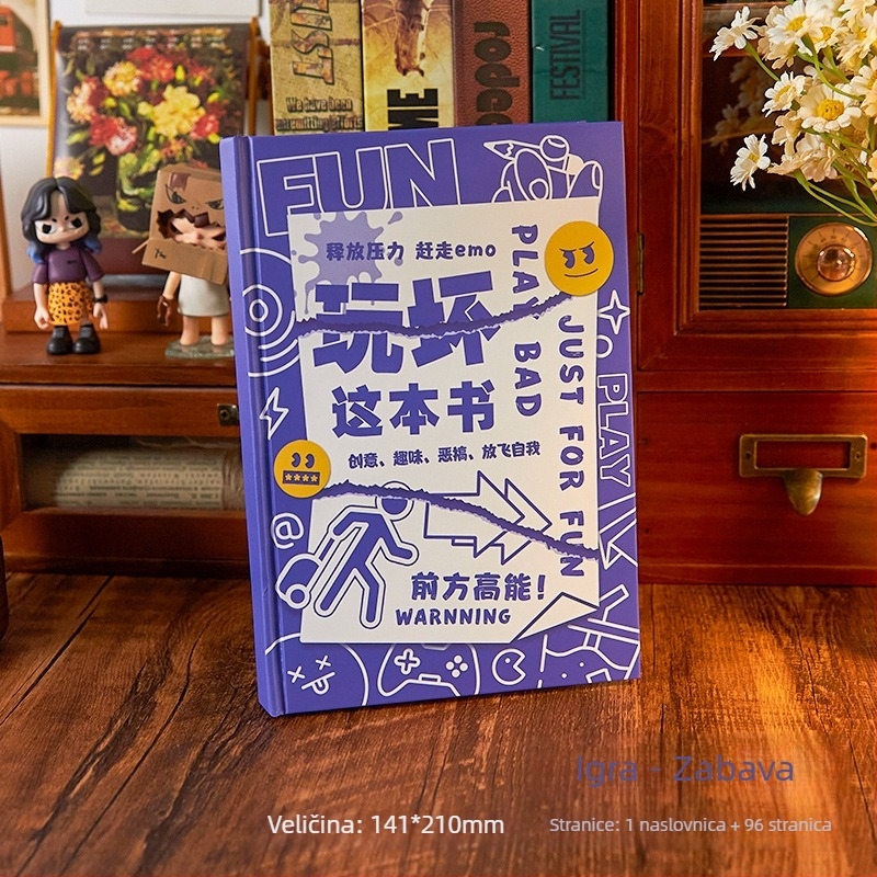 Hewu bilježnica — French-fold veza, Dowling papir, 80 g, 100 stranica