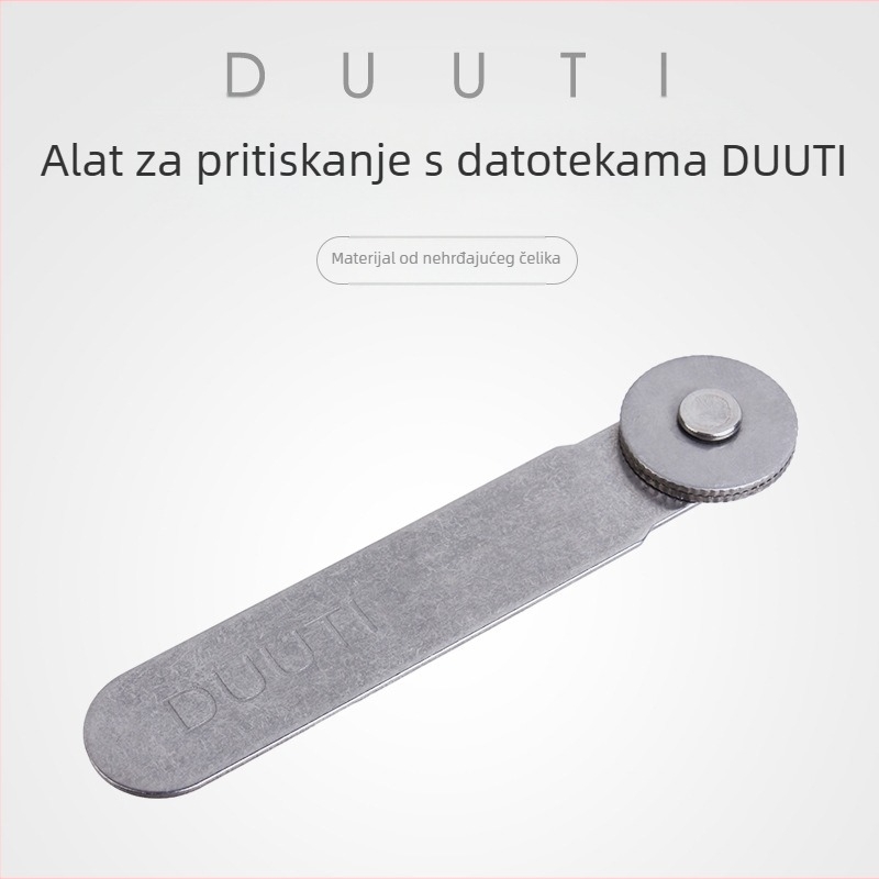 Alat za popravak guma s valjkom – nehrđajući čelik, višestruki nož DUUTI