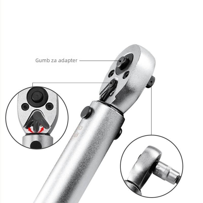 CXWXC moment ključ za popravak bicikla, set alata za popravak bicikala, podesivi moment, krom-vanadijski čelik