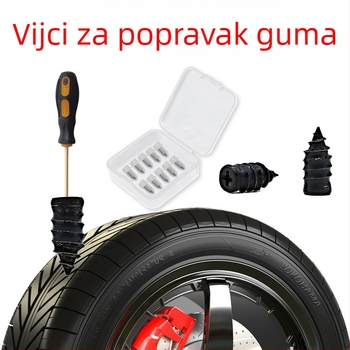 Nokti za popravak guma (gljivi nokti) - metalni, bez prilagodbe, bez uvoza, generička marka