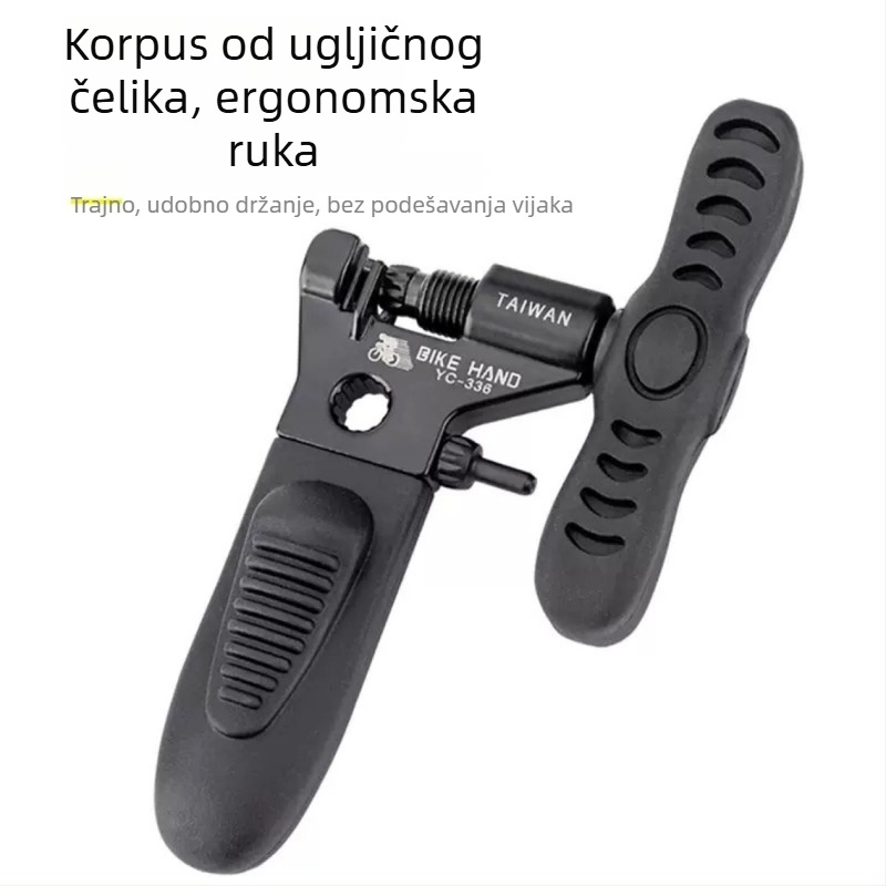 BikeHand alat za uklanjanje lanaca za bicikl YC-336 – visokougljična čelična konstrukcija