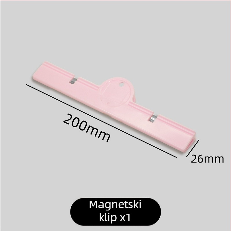 Akrilni klip s magnetom za dokumente i ploče, snažan magnet