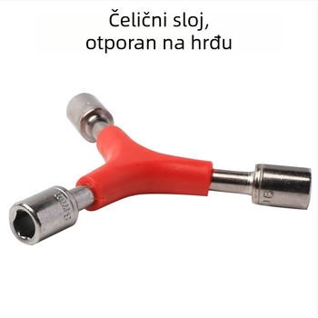 Yiquan aluminijski alat za popravak bicikla – Y-tip hex ključ
