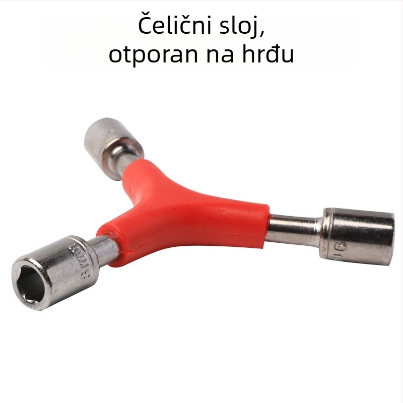 Yiquan aluminijski alat za popravak bicikla – Y-tip hex ključ