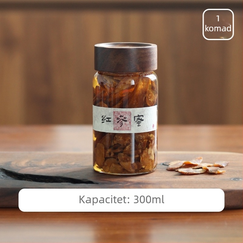 Staklena posuda za hranu, okruglog oblika, 501–800 ml, mikrovalna sigurna, prilagođena obrada