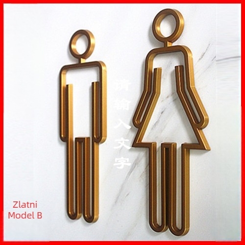 WC vrata tablica ABS – sigurnost, oznake namještaja, oznake uređaja, napitci