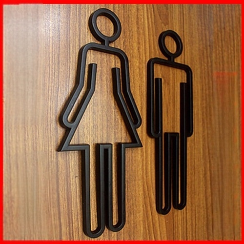 WC vrata tablica ABS – sigurnost, oznake namještaja, oznake uređaja, napitci