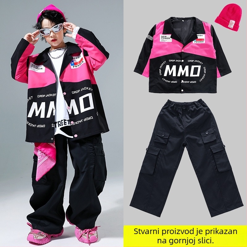 Dječja pamučna odjeća za street dance (hip-hop/jazz), za djecu 3–8 godina, jesen 2023