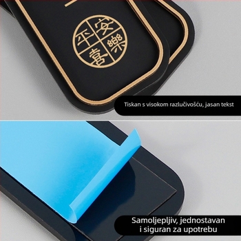 Akrilni znak za klizna vrata Push-Pull | UV tisak | prilagodljiv