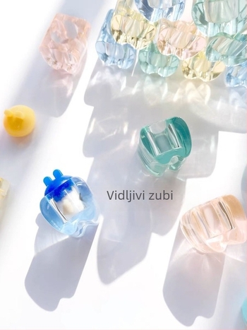 20 kutija za sjećanje mliječnih zuba za djecu, plastična kutija za čuvanje zuba, za uzrast 0–3 godine