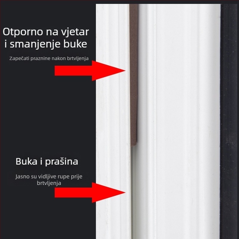 DEI model brtvni trak za prozore, namijenjen prozorima, Tip: Drugo, Obrada: Drugo