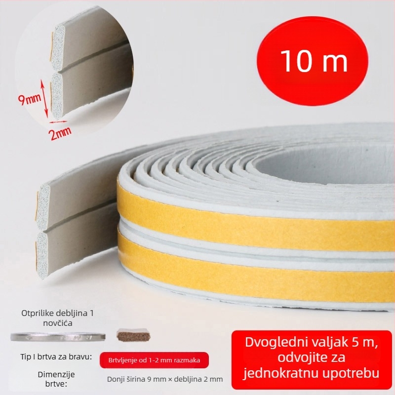 DEI model brtvni trak za prozore, namijenjen prozorima, Tip: Drugo, Obrada: Drugo