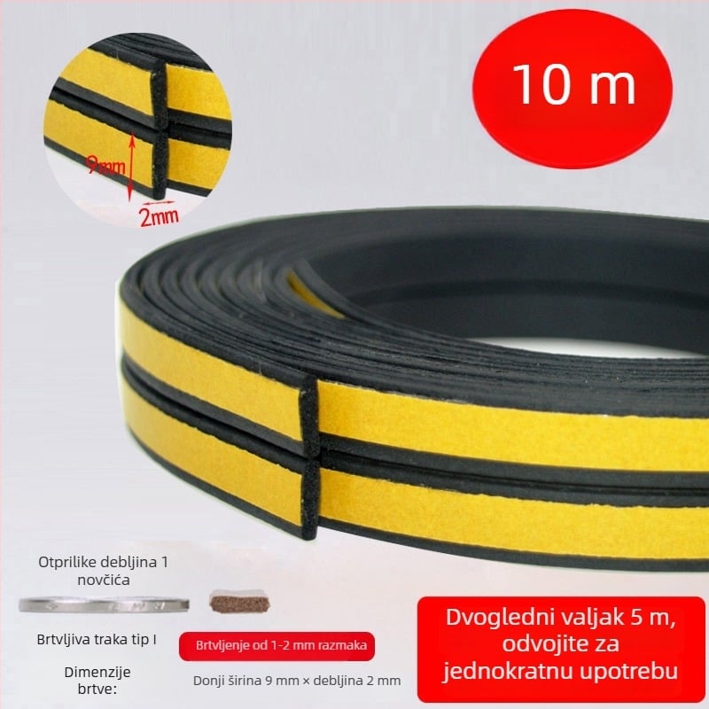 DEI model brtvni trak za prozore, namijenjen prozorima, Tip: Drugo, Obrada: Drugo