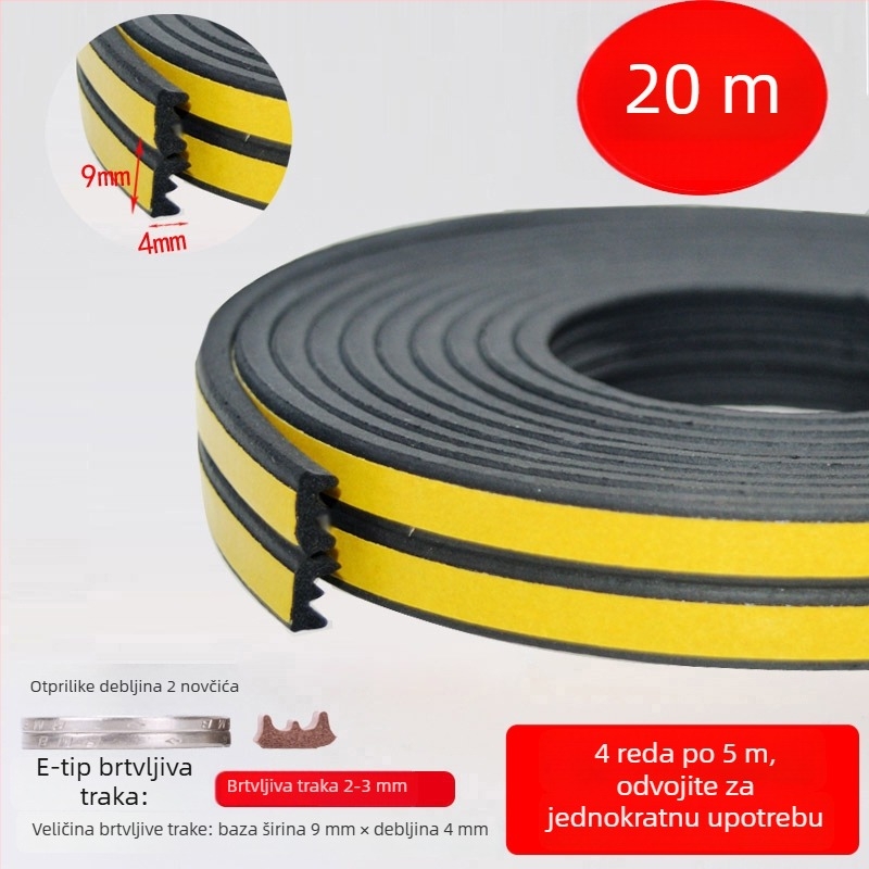 DEI model brtvni trak za prozore, namijenjen prozorima, Tip: Drugo, Obrada: Drugo