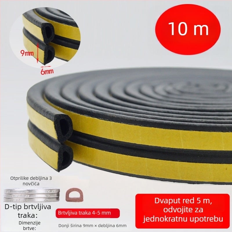 DEI model brtvni trak za prozore, namijenjen prozorima, Tip: Drugo, Obrada: Drugo