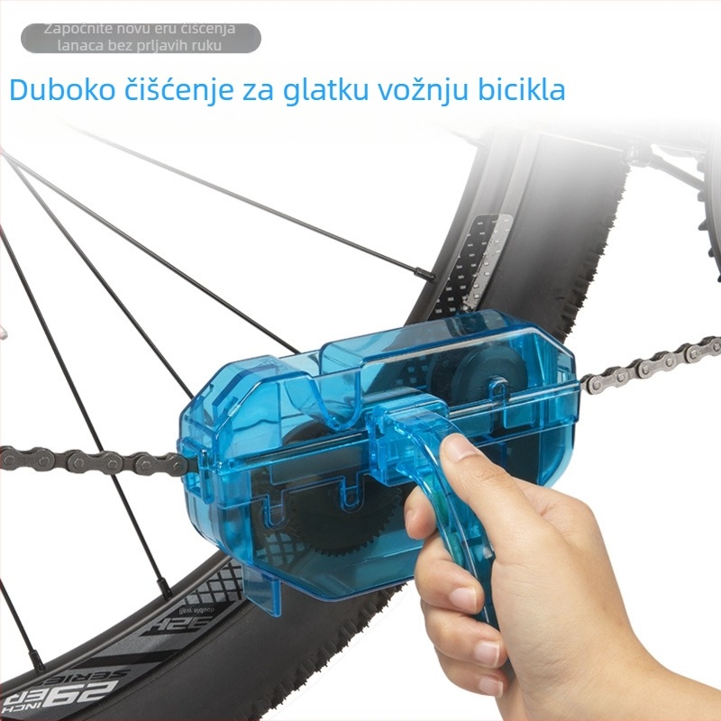 Kutija za čišćenje lanaca bicikla za planinske i cestovne bicikle
