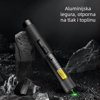 Laser pointer olovka s dugim dometom i IR indikatorom — LiPo baterija, marka Effective