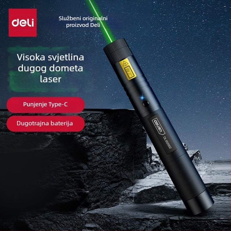 Laser pointer olovka s dugim dometom i IR indikatorom — LiPo baterija, marka Effective