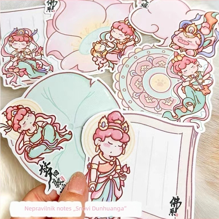 Princess Lark ljepljive bilješke – sladak stil, običan papir, tisak, Ruby branda