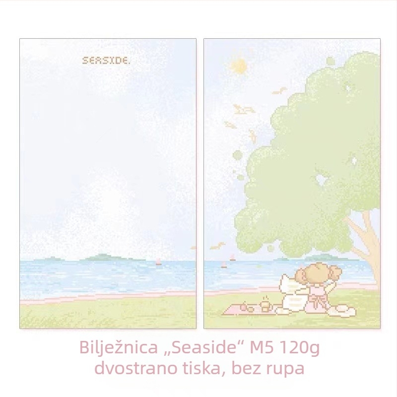 Princess Lark ljepljive bilješke – sladak stil, običan papir, tisak, Ruby branda