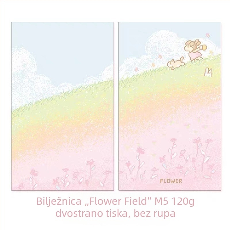 Princess Lark ljepljive bilješke – sladak stil, običan papir, tisak, Ruby branda