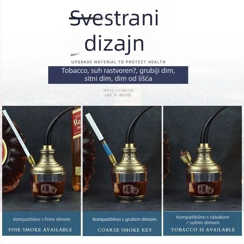 Akrilna cijev s uklonjivim i perivim dizajnom, prenosiva, s trostrukim filtracijskim usnikom