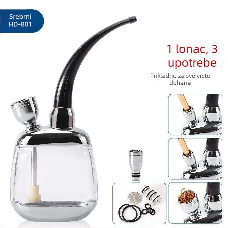 Akrilna cijev s uklonjivim i perivim dizajnom, prenosiva, s trostrukim filtracijskim usnikom