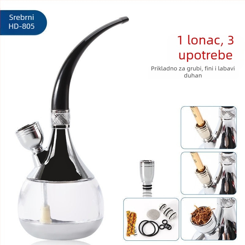 Akrilna cijev s uklonjivim i perivim dizajnom, prenosiva, s trostrukim filtracijskim usnikom