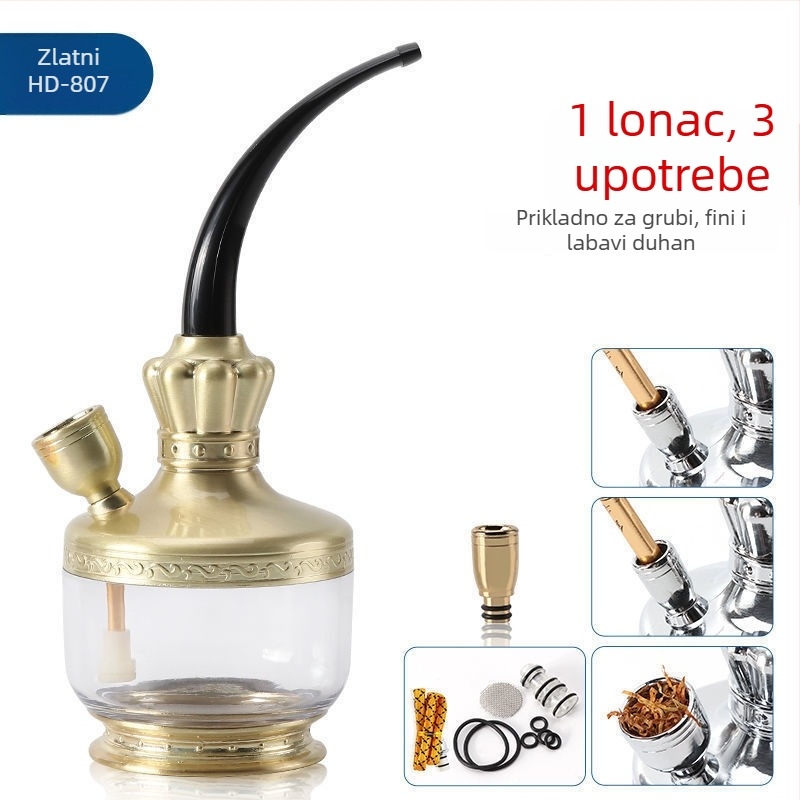 Akrilna cijev s uklonjivim i perivim dizajnom, prenosiva, s trostrukim filtracijskim usnikom