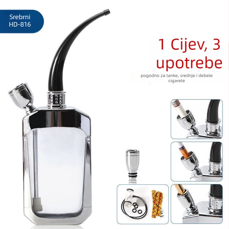 Akrilna cijev s uklonjivim i perivim dizajnom, prenosiva, s trostrukim filtracijskim usnikom