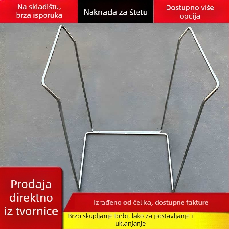 Ekspresni regaľ za pakiranje, utovar i sortiranje paketa — okvir za podršku tkaničnih vrećica, držač vreće — Brend: Drugo; Materijal: Drugi