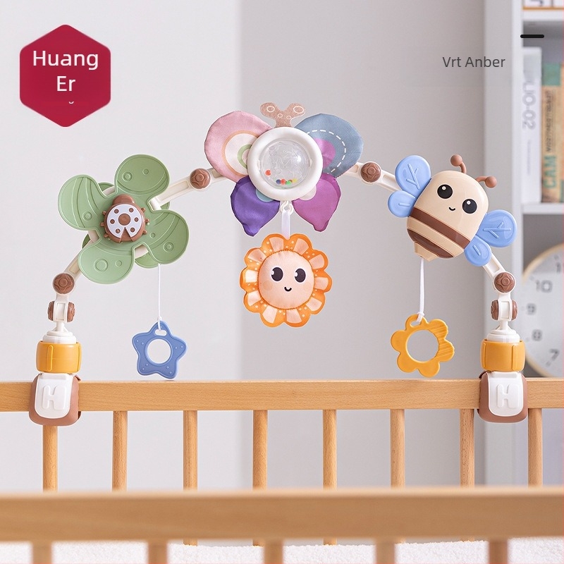 Emperor visići zvončić za krevetić — obrazovna igračka za bebe 0–3 godine, plastika, podržava emocionalni, vizualni i intelektualni razvoj te koordinaciju ruka-oko