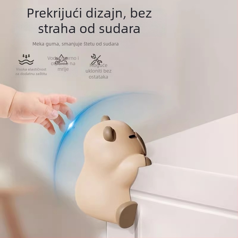 Dječji zaštitnik kutova stola – oblik izvanzemljaka, zaštita od udara, Mr. art, pakiranje 300 komada