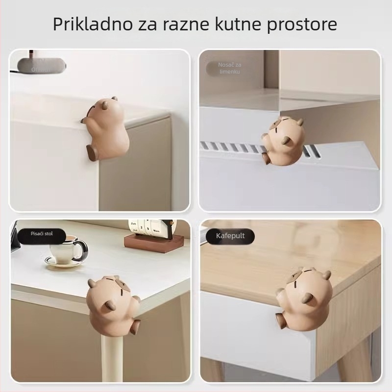 Dječji zaštitnik kutova stola – oblik izvanzemljaka, zaštita od udara, Mr. art, pakiranje 300 komada