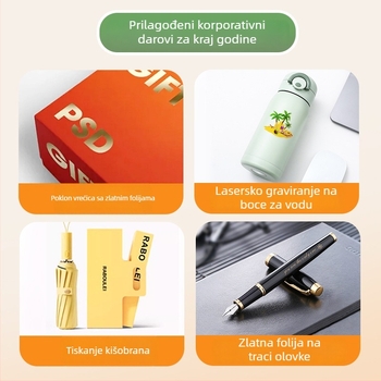 Bilježnica s tankom linijom za poslovno okruženje, kožna imitacija, spiralno vezivanje, 50–100 stranica, više boja