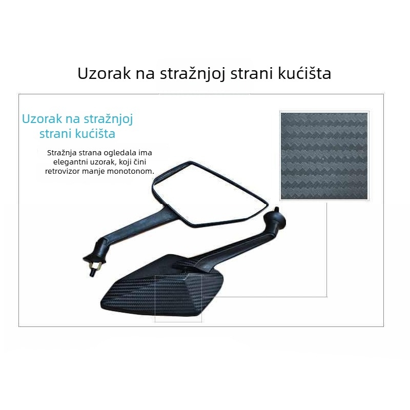 Retrovizor za opću namjenu (Model: Retrovizor; Napon: Nije navedeno)