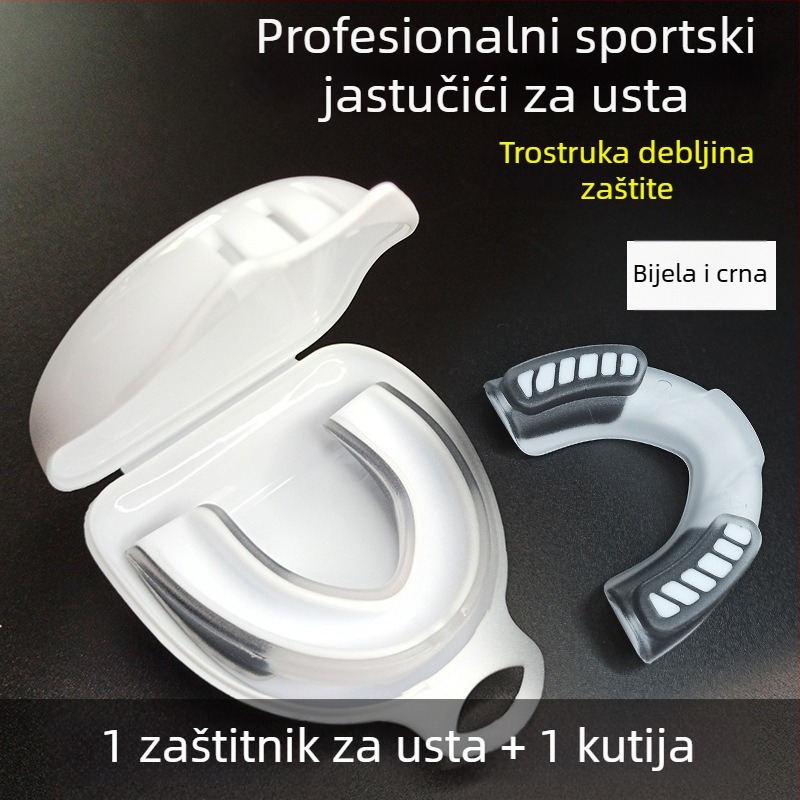 Protektor za zube za taekwondo i borilačke vještine, termički oblikovan, lagana težina 0,02, pogodno za odrasle i djecu