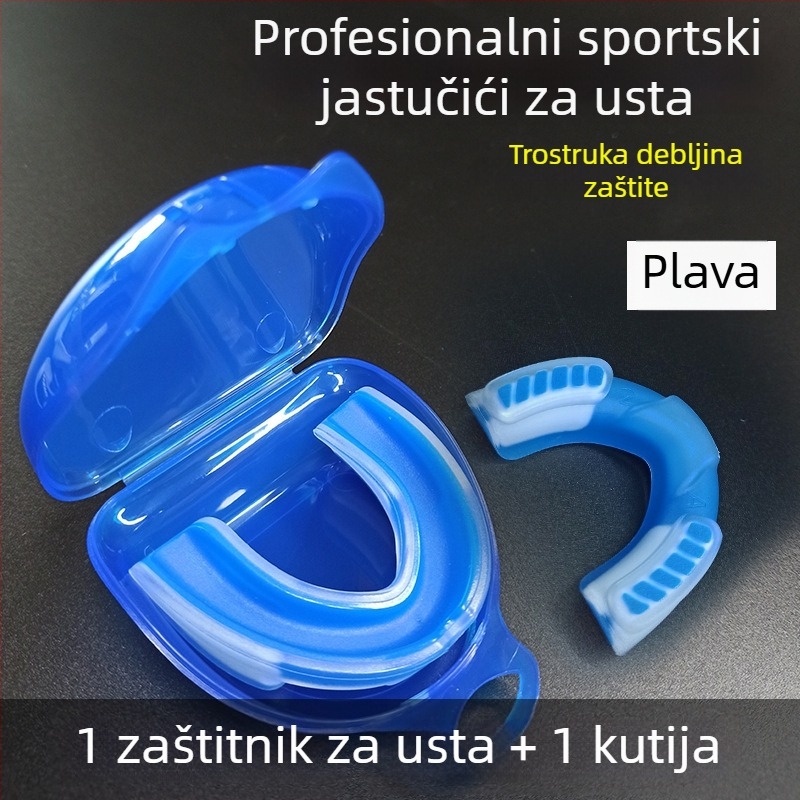 Protektor za zube za taekwondo i borilačke vještine, termički oblikovan, lagana težina 0,02, pogodno za odrasle i djecu