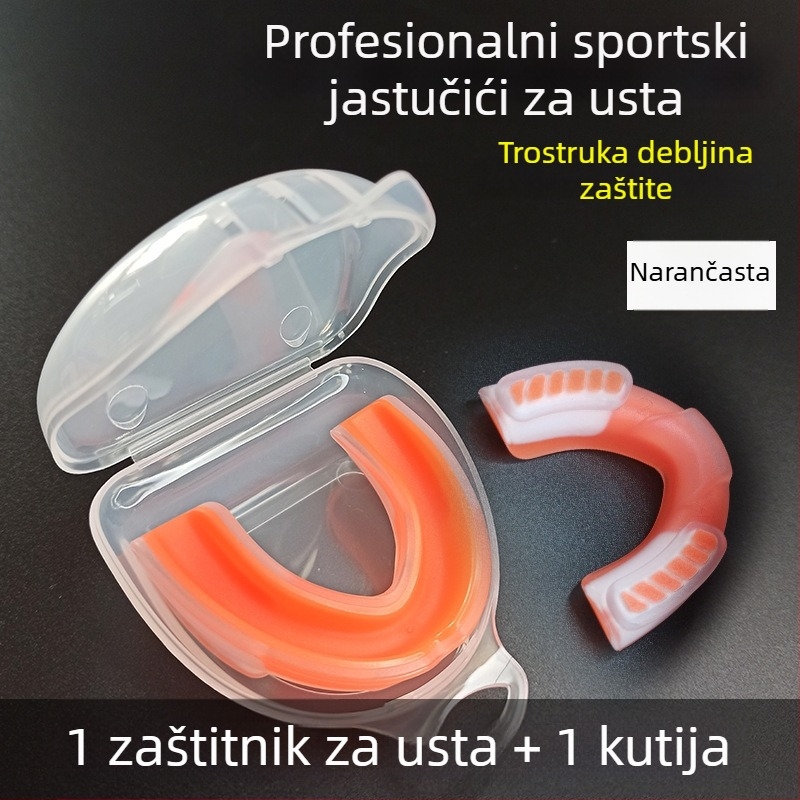 Protektor za zube za taekwondo i borilačke vještine, termički oblikovan, lagana težina 0,02, pogodno za odrasle i djecu