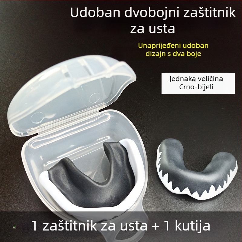Protektor za zube za taekwondo i borilačke vještine, termički oblikovan, lagana težina 0,02, pogodno za odrasle i djecu