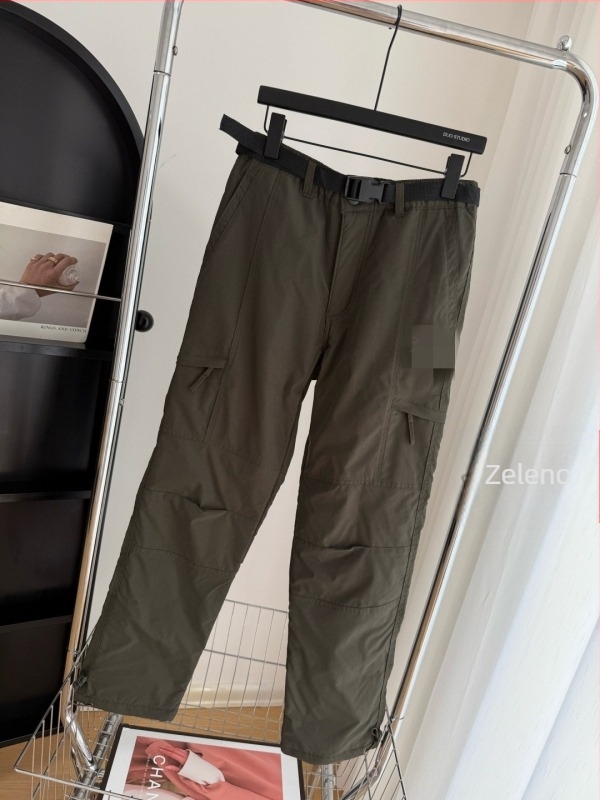 Outdoor hlače s flis podstavom, unisex, ravni kroj, visok pojas, zimske