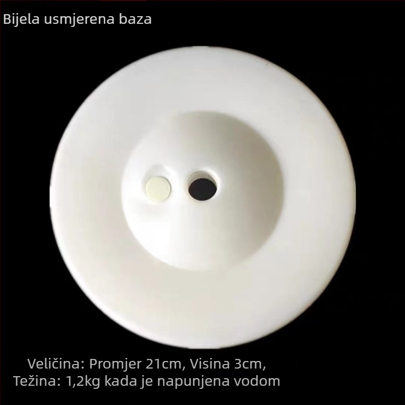 Baza za balonsku arku s KT pločom, za vjenčanja i zabave dekoracije; vodom napunjena baza; plastična konstrukcija; kartonsko pakiranje
