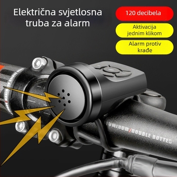 Električno zvono za bicikl, snažan zvuk, ABS plast, marka Hui Tu/HUITTO, model HFG-0205