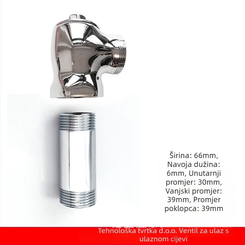 Jadro ventila za ispiranje toaleta za American Standard - ručno upravljan potisni vijak, model 9852, metal